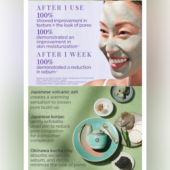 Tatcha Clarifying Clay Mask . - Picture 2 of 5